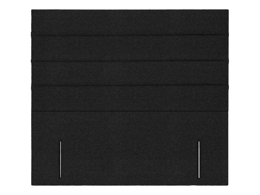 Apollo 6ft Rome Headboard - House Black | Buy Online | Beds.ie
