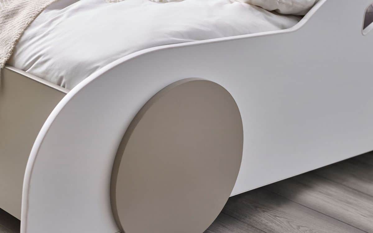 Atlanta Car Bed - White - Image 5