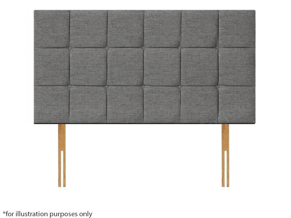 Apollo 2ft6 Croydon Headboard - Azzure Grey | Buy Online | Beds.ie