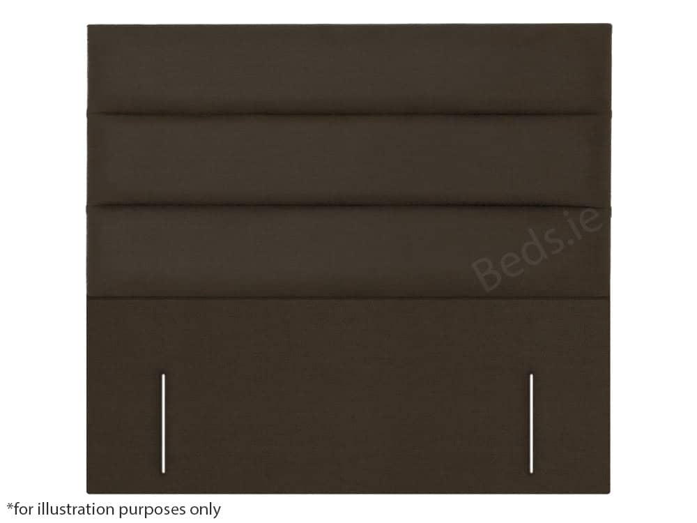 Apollo 4ft6 Paris Headboard - Azzure Brown | Buy Online | Beds.ie