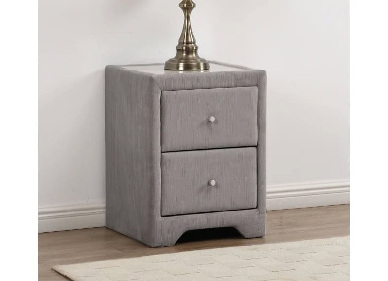 Kilkenny 6ft Bedframe - Silver - Image 5