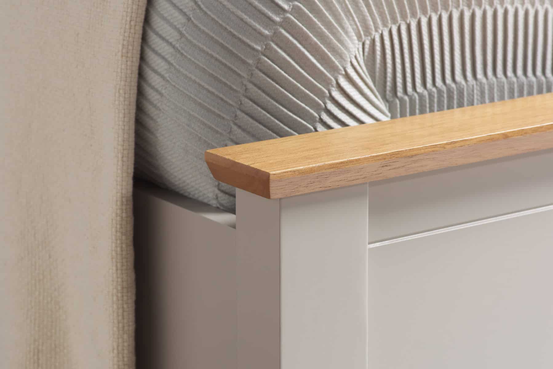 3ft Phoenix Ottoman - Pearl Grey - Image 5