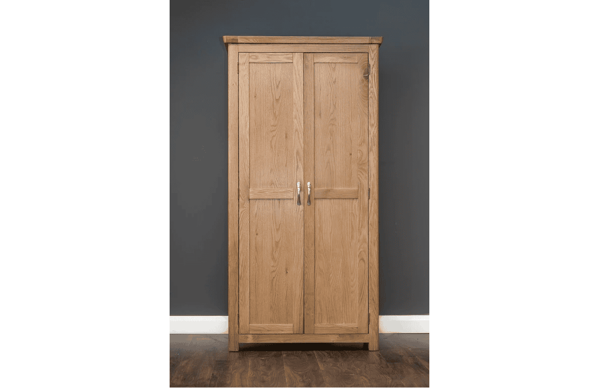Honey B Manhattan Full Hanging Wardrobe - Oak | Buy Online | Beds.ie