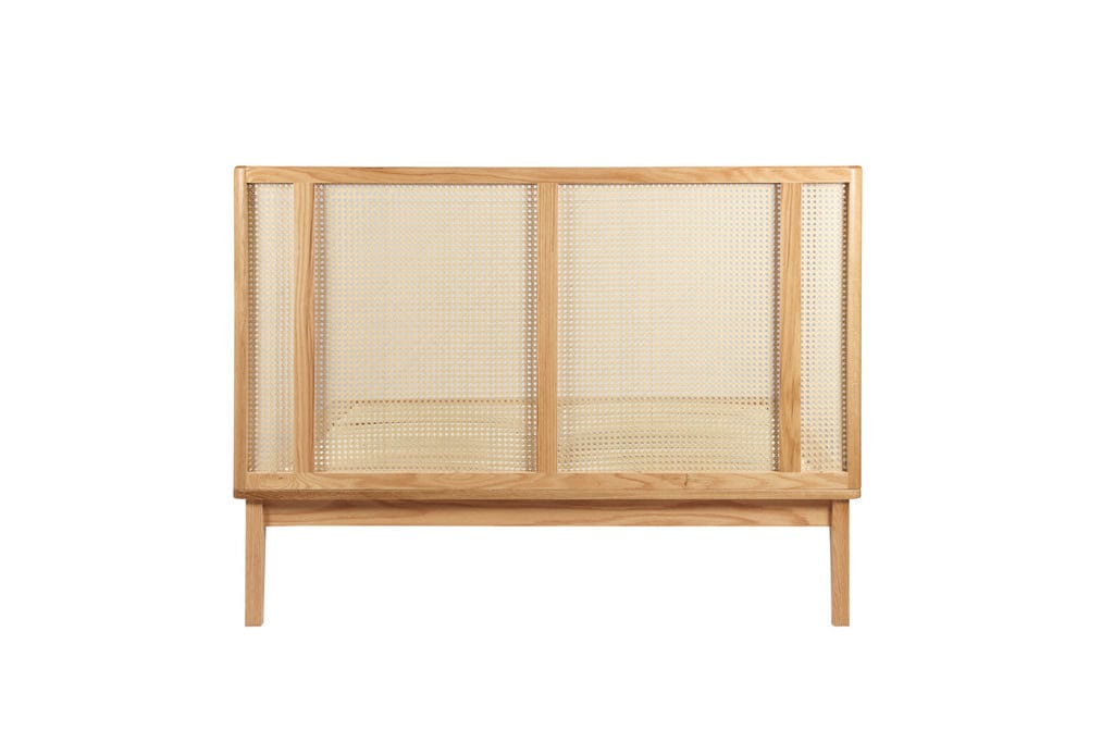 Astrid 5ft Rattan Bedframe - Oak - Image 13