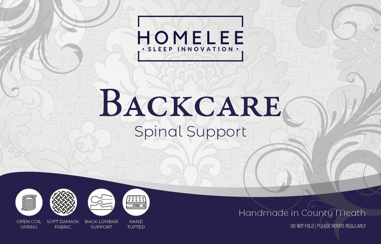 4ft6 Homelee Backcare Mattress - Image 4