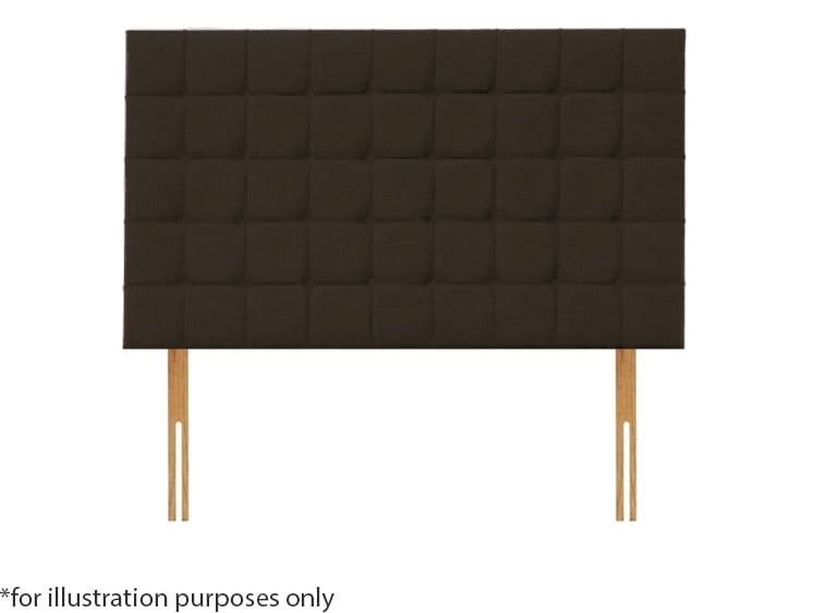 Apollo 2ft6 Boston Headboard - Azzure Brown | Buy Online | Beds.ie