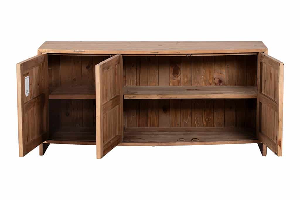 Baker Furniture Tivoli 3 Door Sideboard - Oak - Image 3