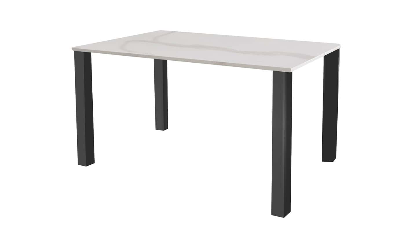 Circe 1400 Dining Table - Marbled Glass | Buy Online | Beds.ie