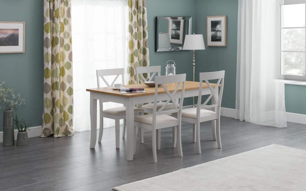 Averio Dining Table - Elephant Grey & Oak - Image 2