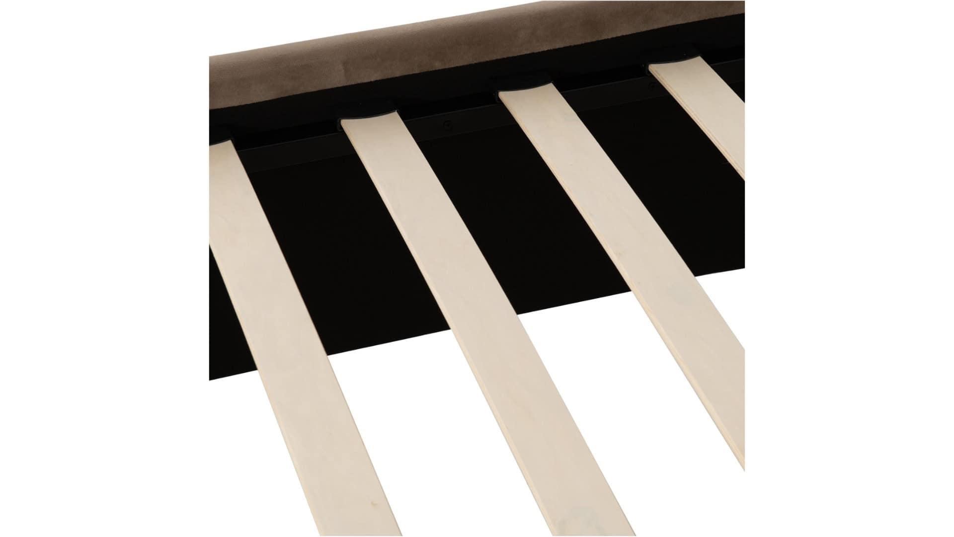 Maine 4ft6 Bedframe - Taupe Velvet - Image 7