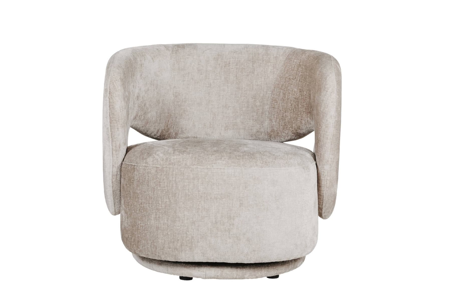 Koa Swivel Chair - Mink - Image 2