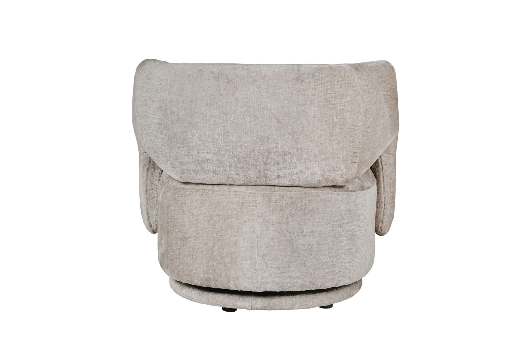 Koa Swivel Chair - Mink - Image 4