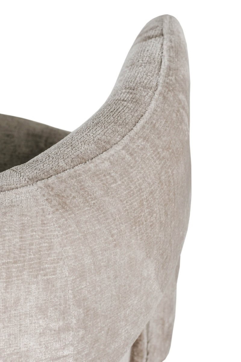 Koa Swivel Chair - Mink - Image 7