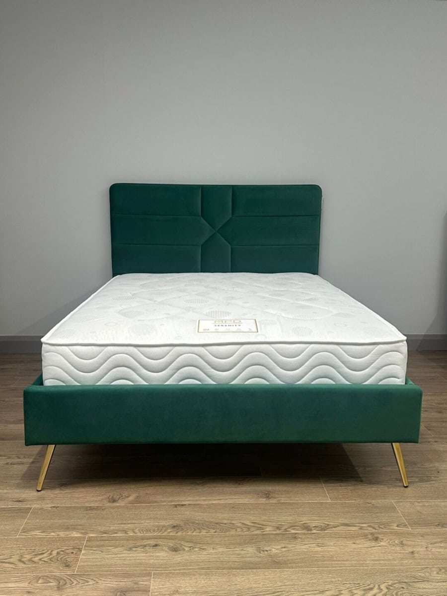 Brooke 5ft Bedframe - Green | Buy Online | Beds.ie