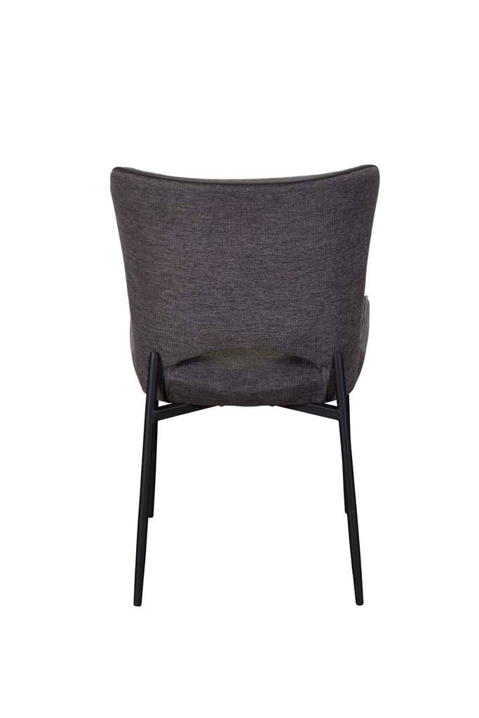 Maya Dining Chair (Pair) - Dark Grey - Image 4