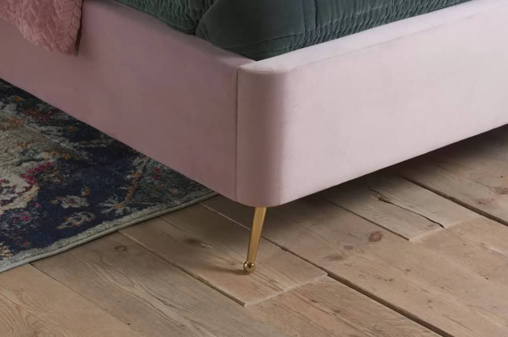 4ft6 Lottie Ottoman Bedframe - Pink - Image 3
