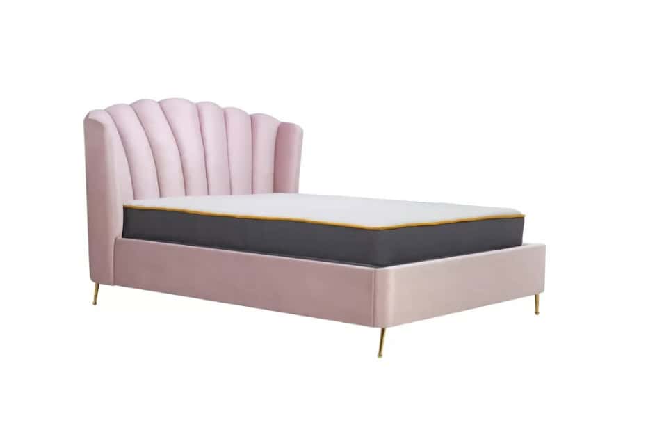 4ft6 Lottie Ottoman Bedframe - Pink - Image 7
