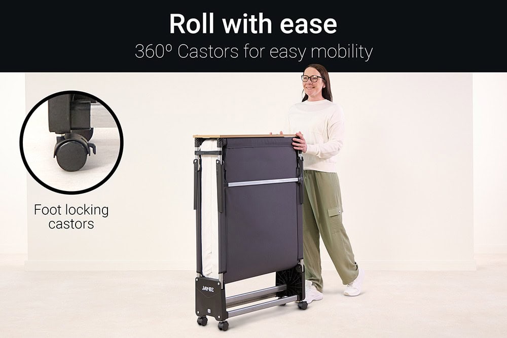 Jaybe Rollaway Memory 2ft6 Folding Bed - 125810 - Image 9