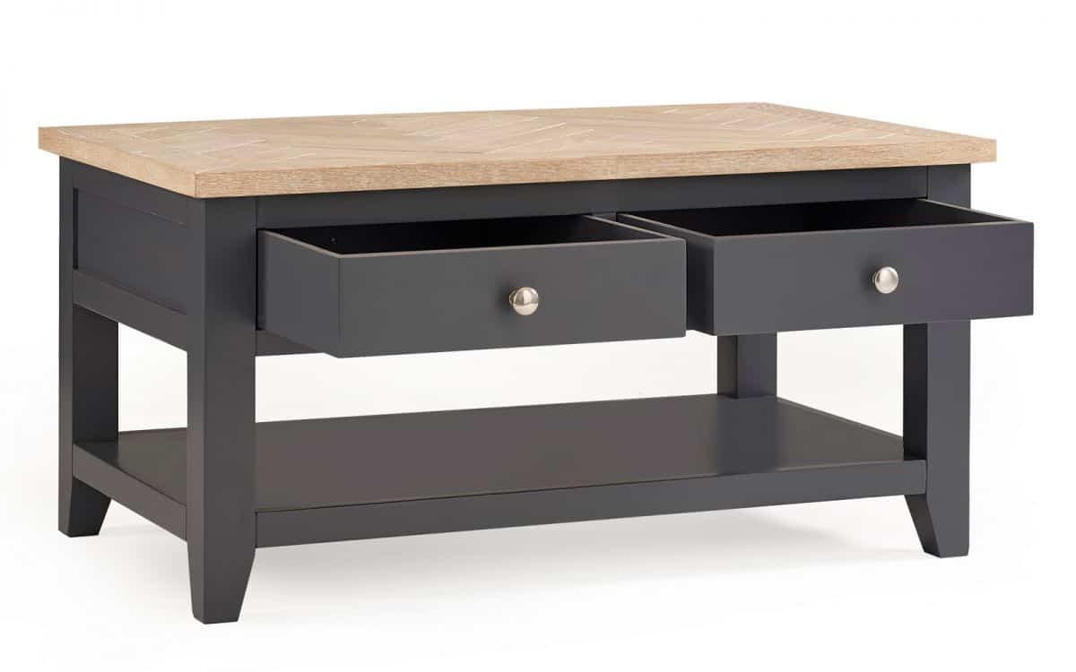 Strasbourg Coffee Table - Dark Grey - Image 3