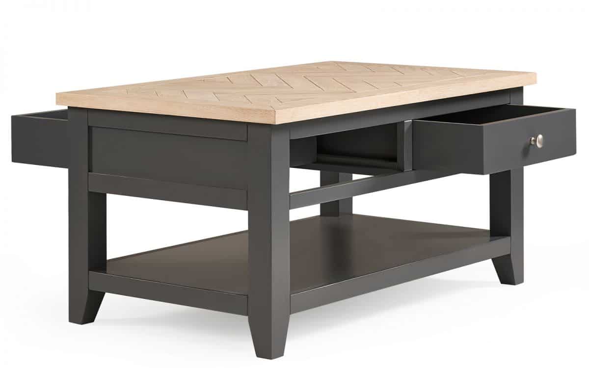 Strasbourg Coffee Table - Dark Grey - Image 4