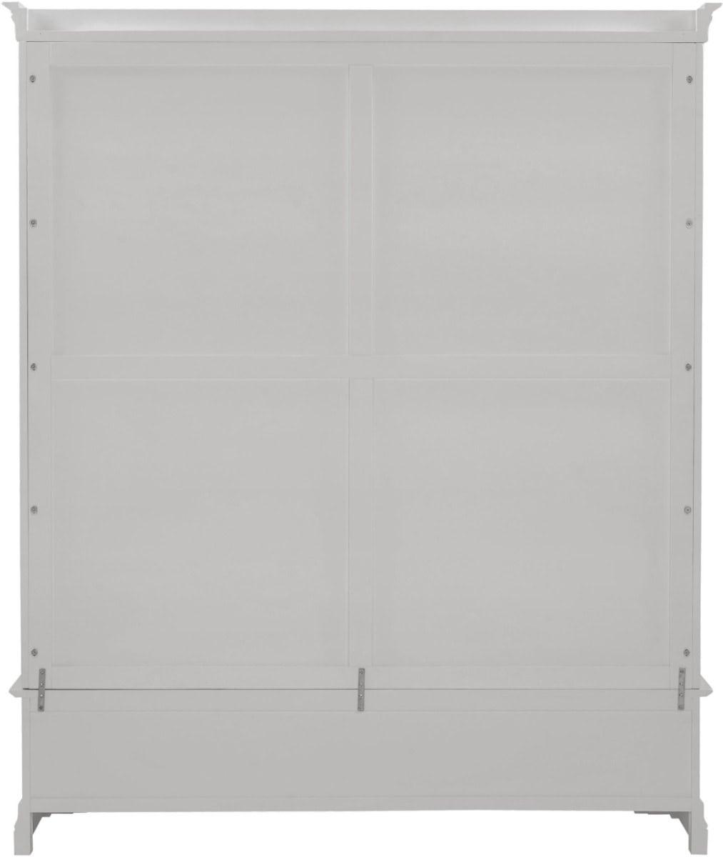 Bordeaux 3 Door Wardrobe - Pebble Grey - Image 5