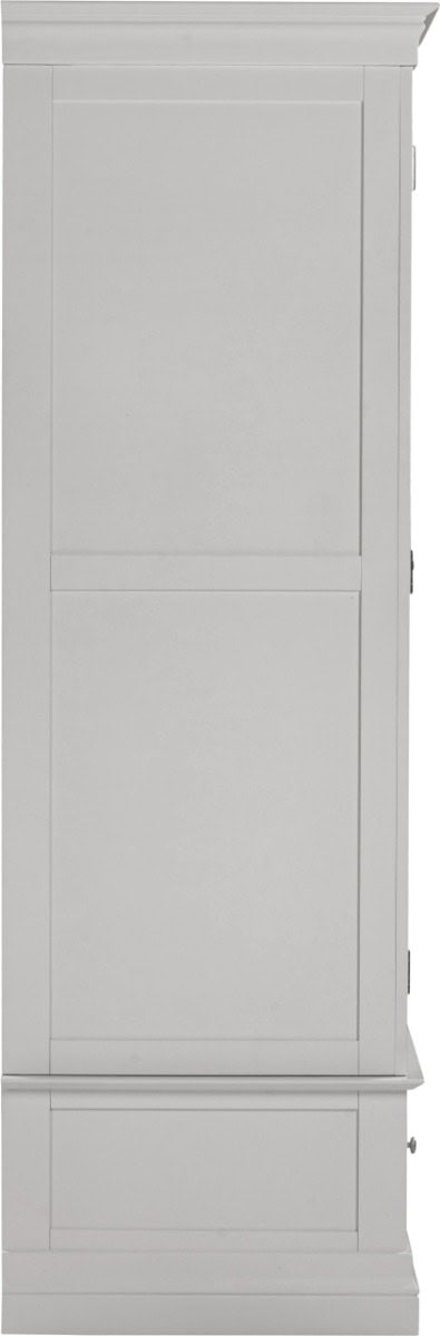 Bordeaux 3 Door Wardrobe - Pebble Grey - Image 8