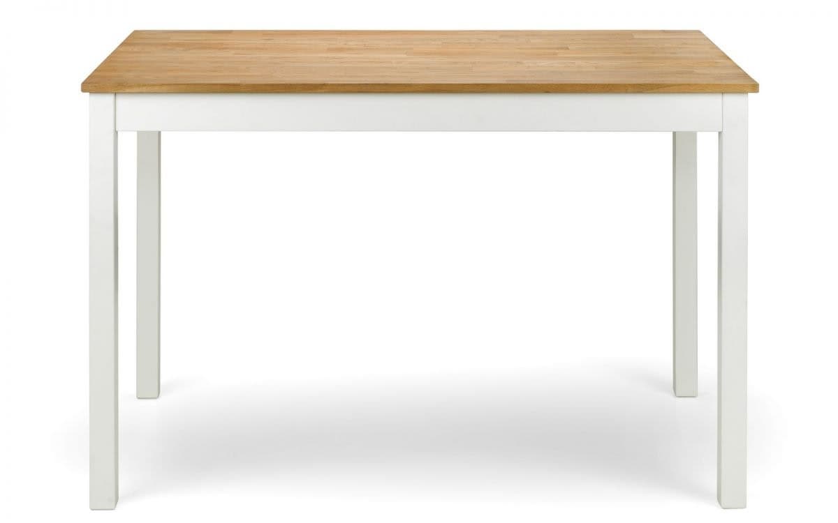 Essen Dining Table - White and Oak - Image 3