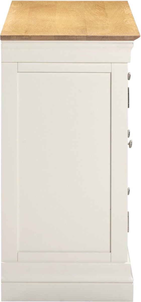 Bordeaux 2 Door 3 Drawer Sideboard - Ivory - Image 5