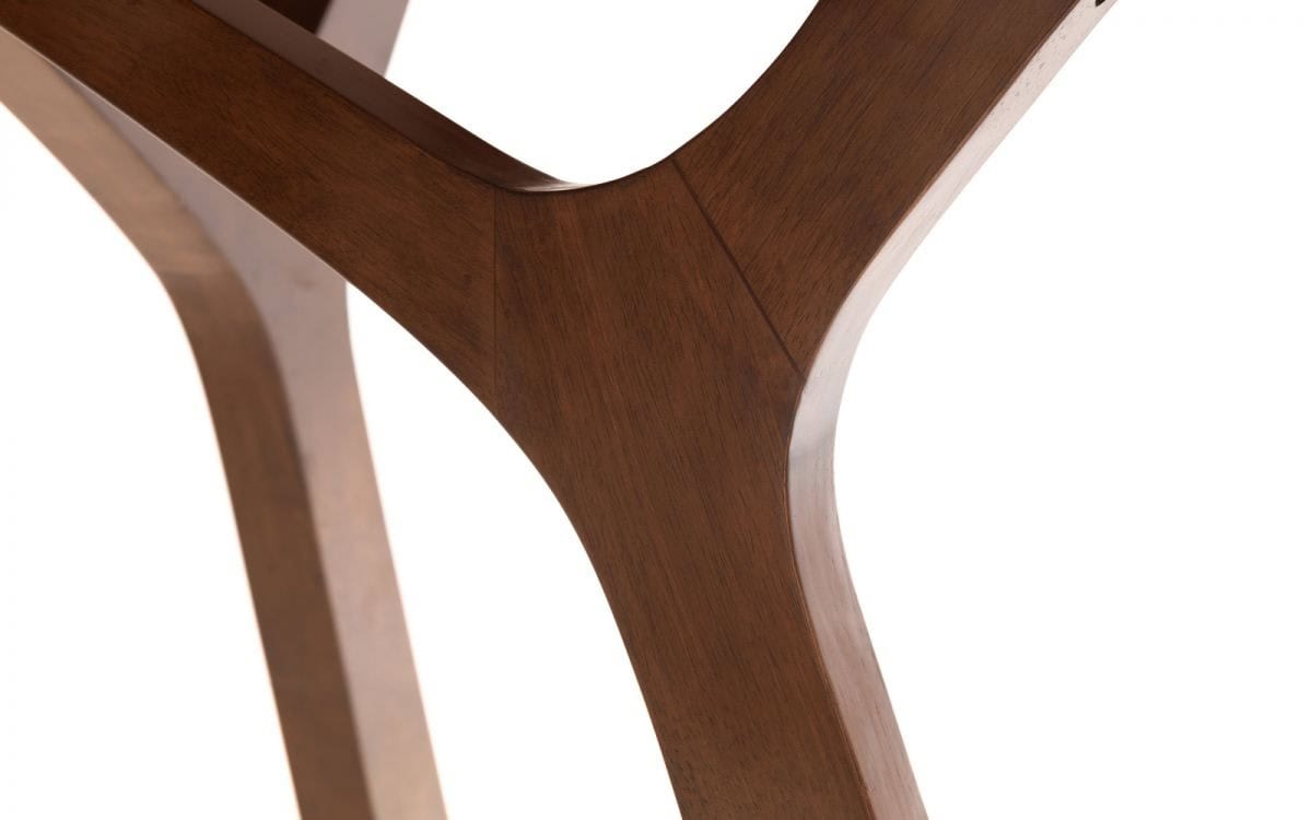 Arandal Round Dining Table - Walnut - Image 3