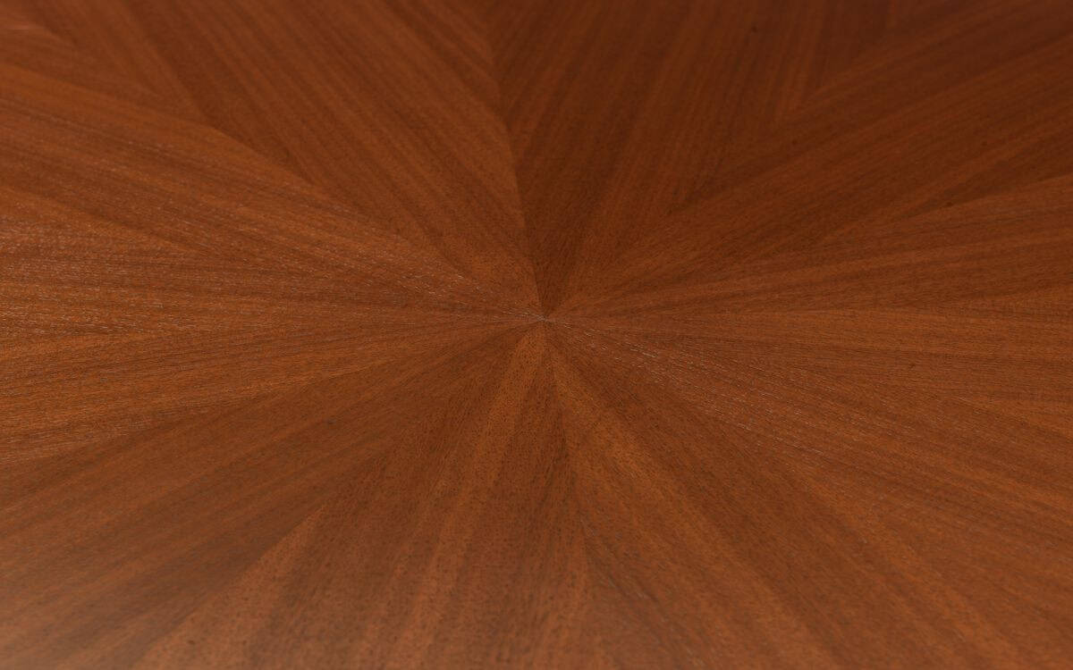 Arandal Round Dining Table - Walnut - Image 5