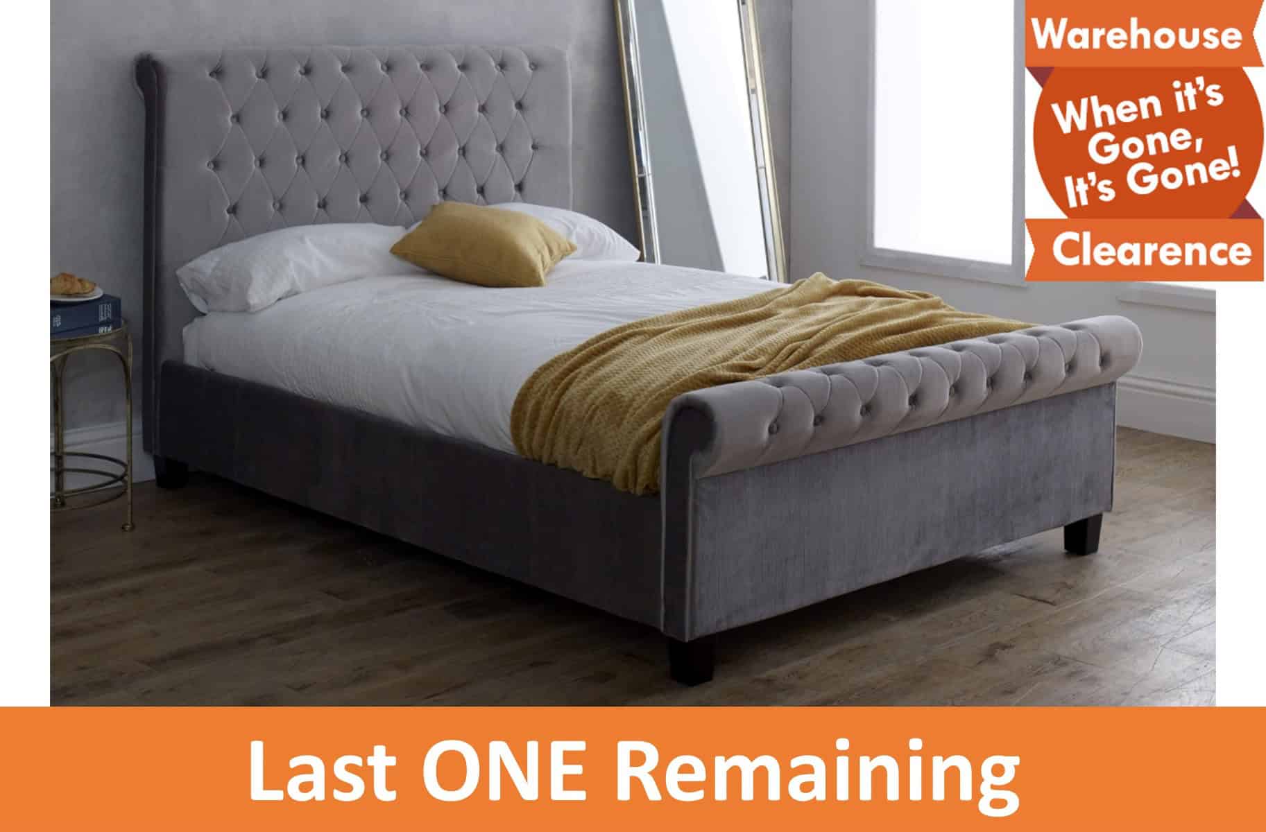 Limelight Orbit 5ft Bedframe - Silver - Image 2