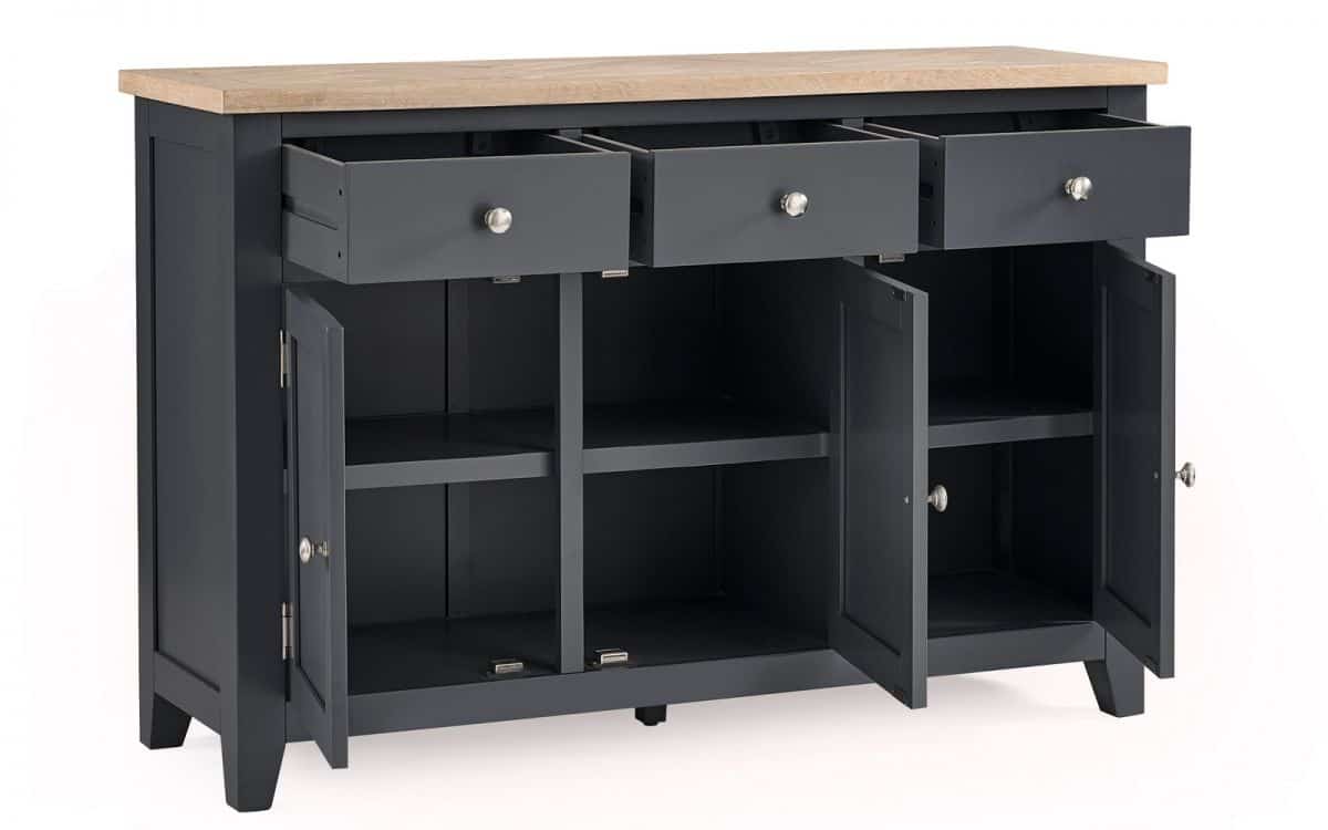 Strasbourg Sideboard - Dark Grey - Image 4