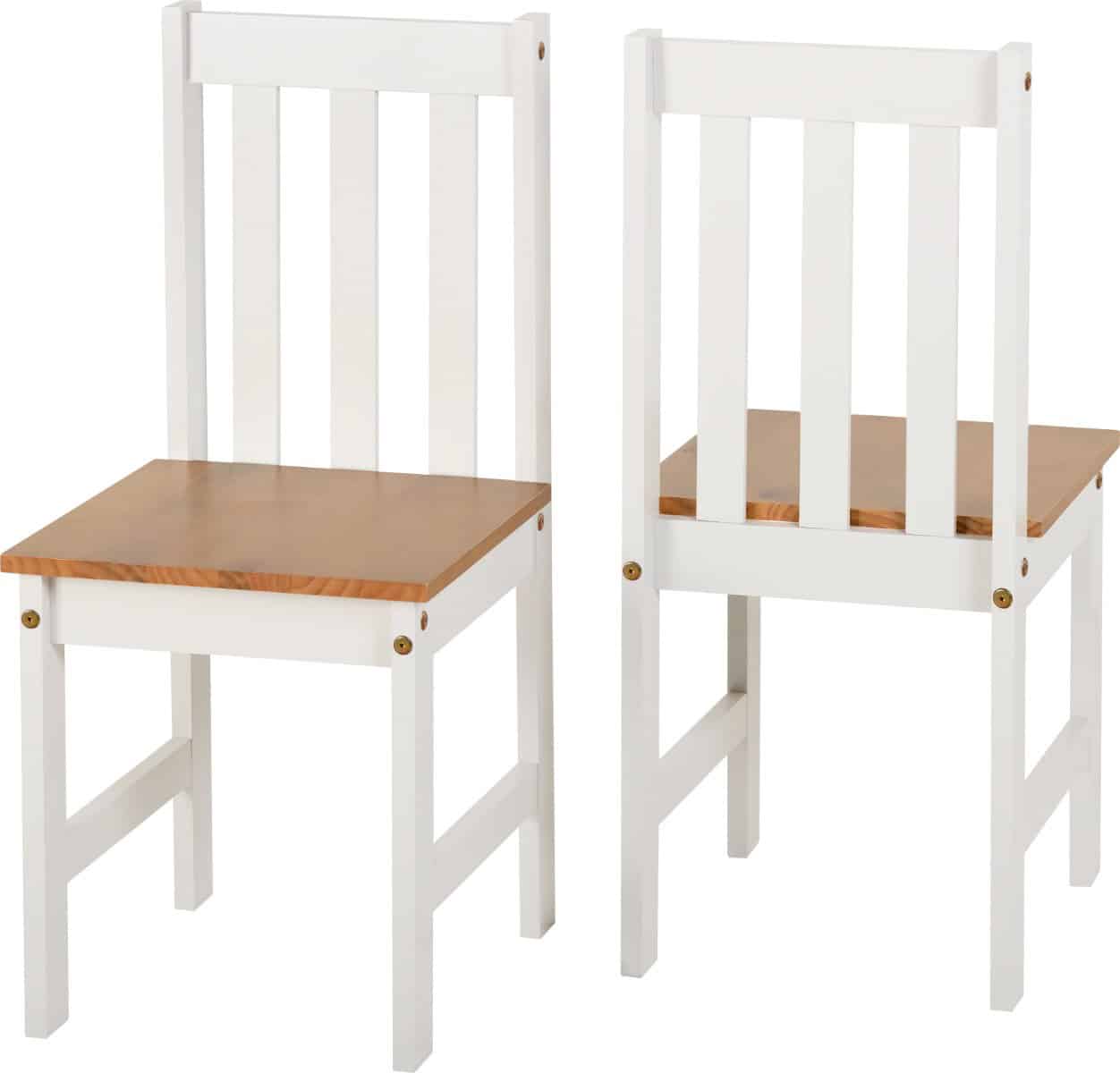 Ludlow 1+2 Dining Set - White/Oak Lacquer - Image 3