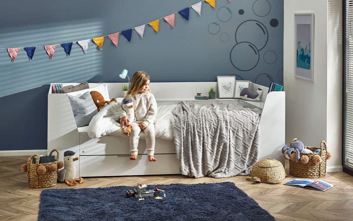 Cyclical Daybed - All White | Buy Online | Beds.ie