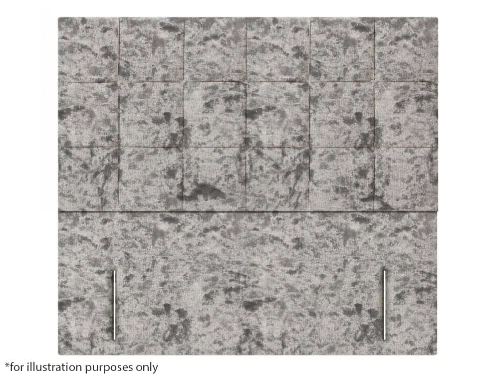 Apollo 2ft6 Venice Headboard - Glitz Grey | Buy Online | Beds.ie