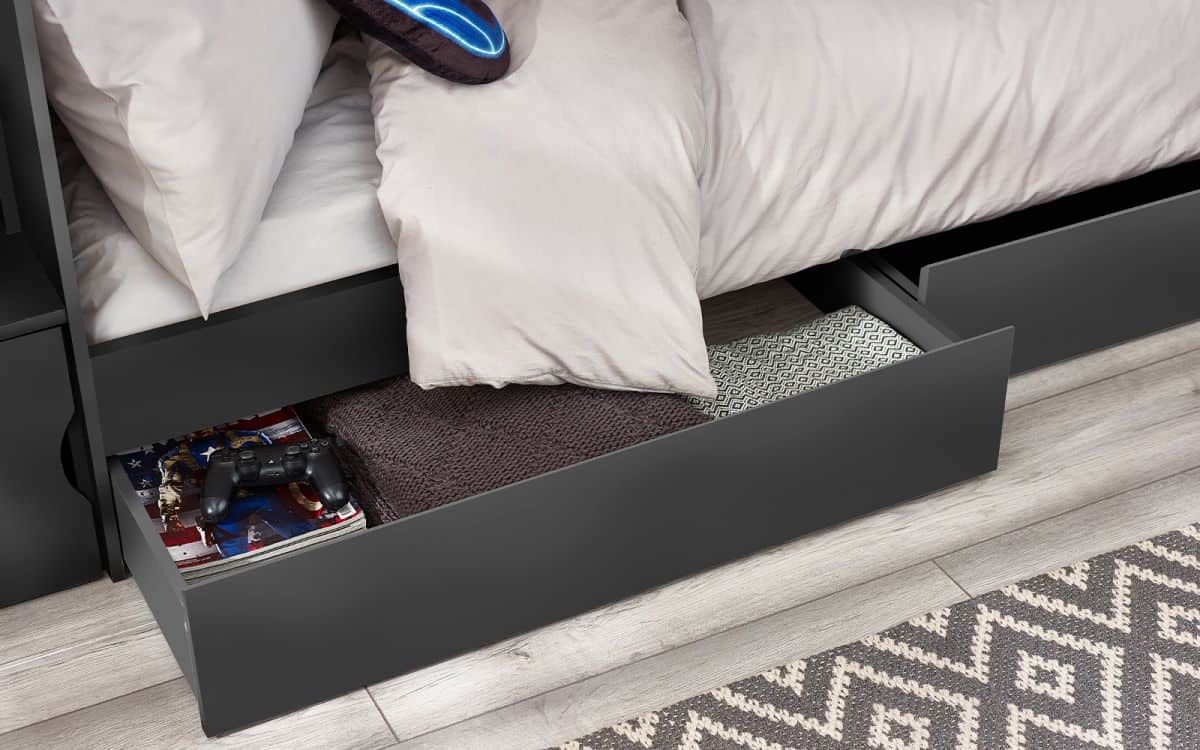 Camden Staircase Bunk Bed - Anthracite - Image 3