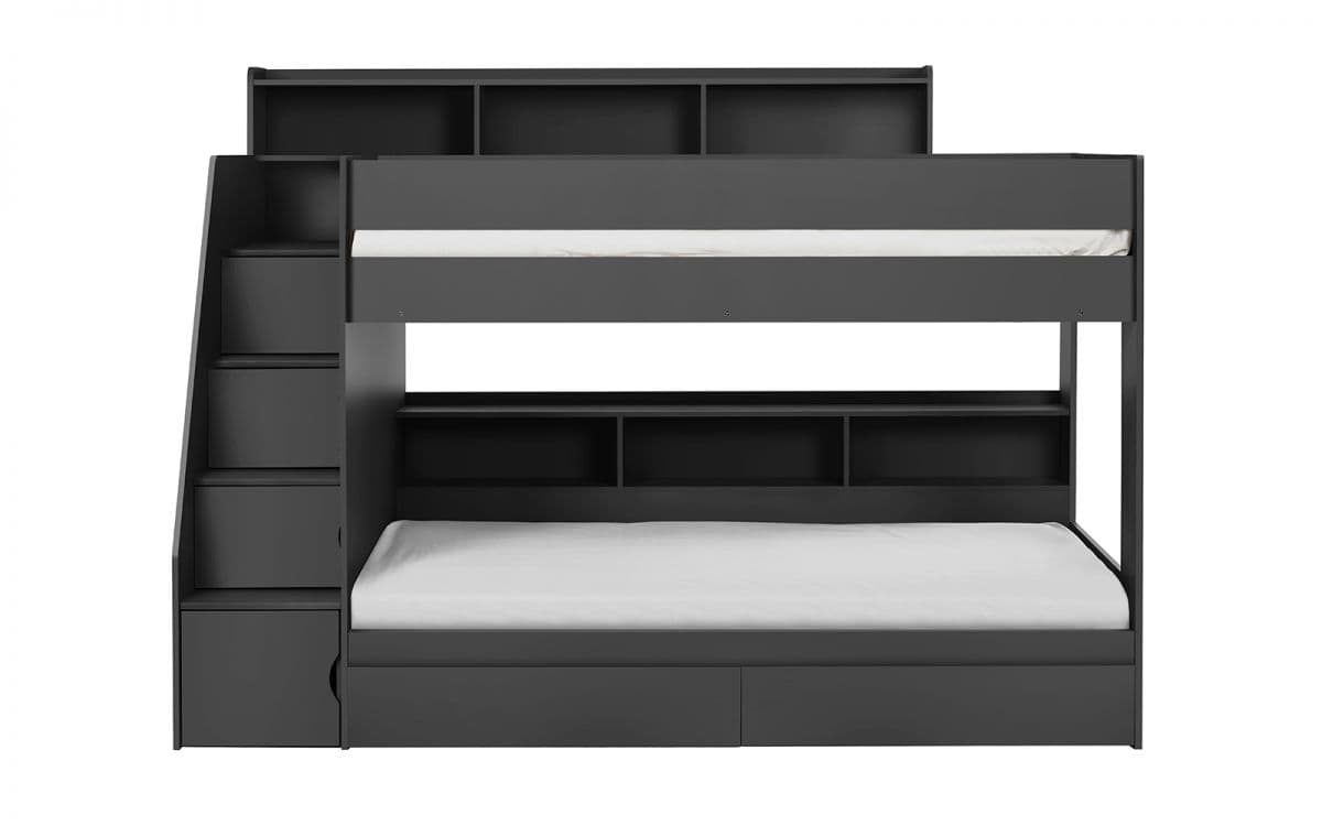 Camden Staircase Bunk Bed - Anthracite - Image 5