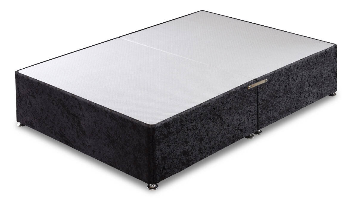 Apollo 5ft Glitz Black Divan Base | Buy Online | Beds.ie