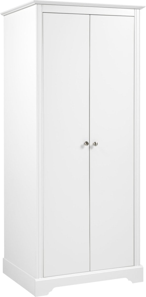 Stratford 2 Door Wardrobe - White | Buy Online | Beds.ie