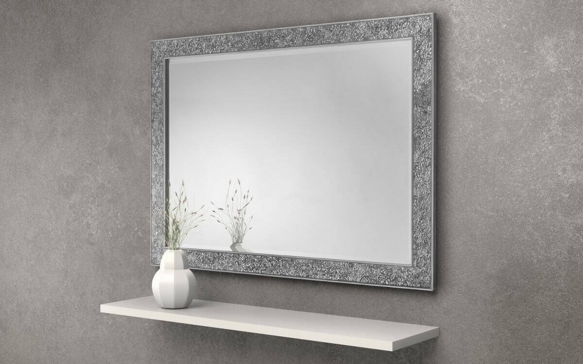 Harrogate Fragment Wall Mirror - Silver | Buy Online | Beds.ie