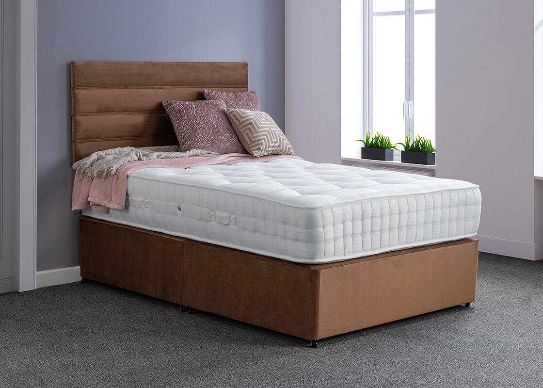 4ft6 Buckingham 1000 Contract Divan Bed | Buy Online | Beds.ie