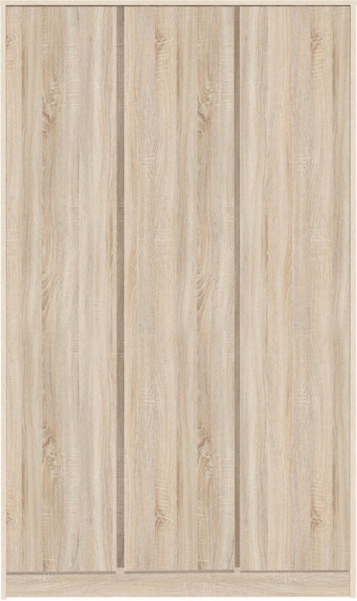 Malvern 3 Door Wardrobe - Sonoma Oak - Image 2