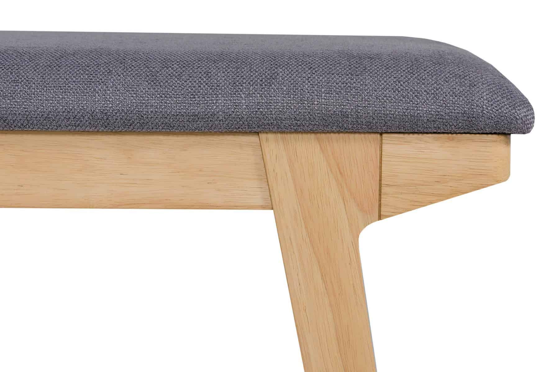 Cooper Dining Bench - Grey - Image 5