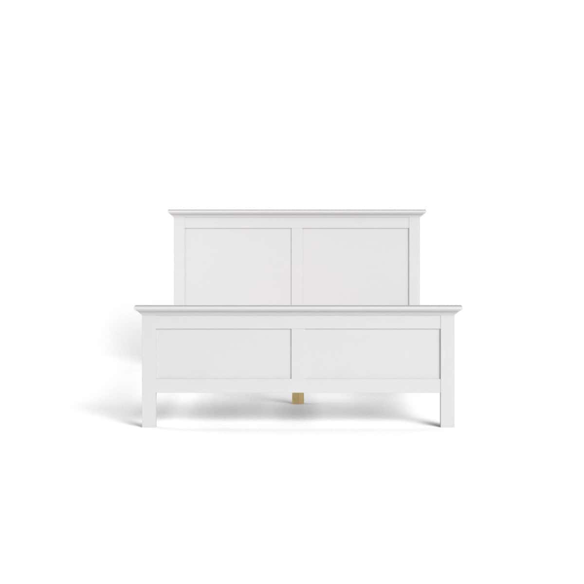 Paris 4ft6 Bedframe - White | Buy Online | Beds.ie