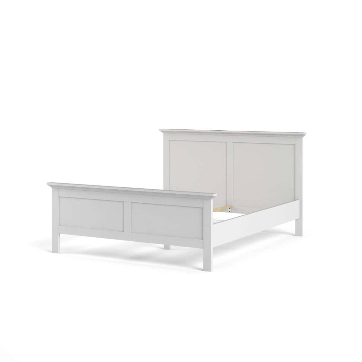 Paris 4ft6 Bedframe - White - Image 2