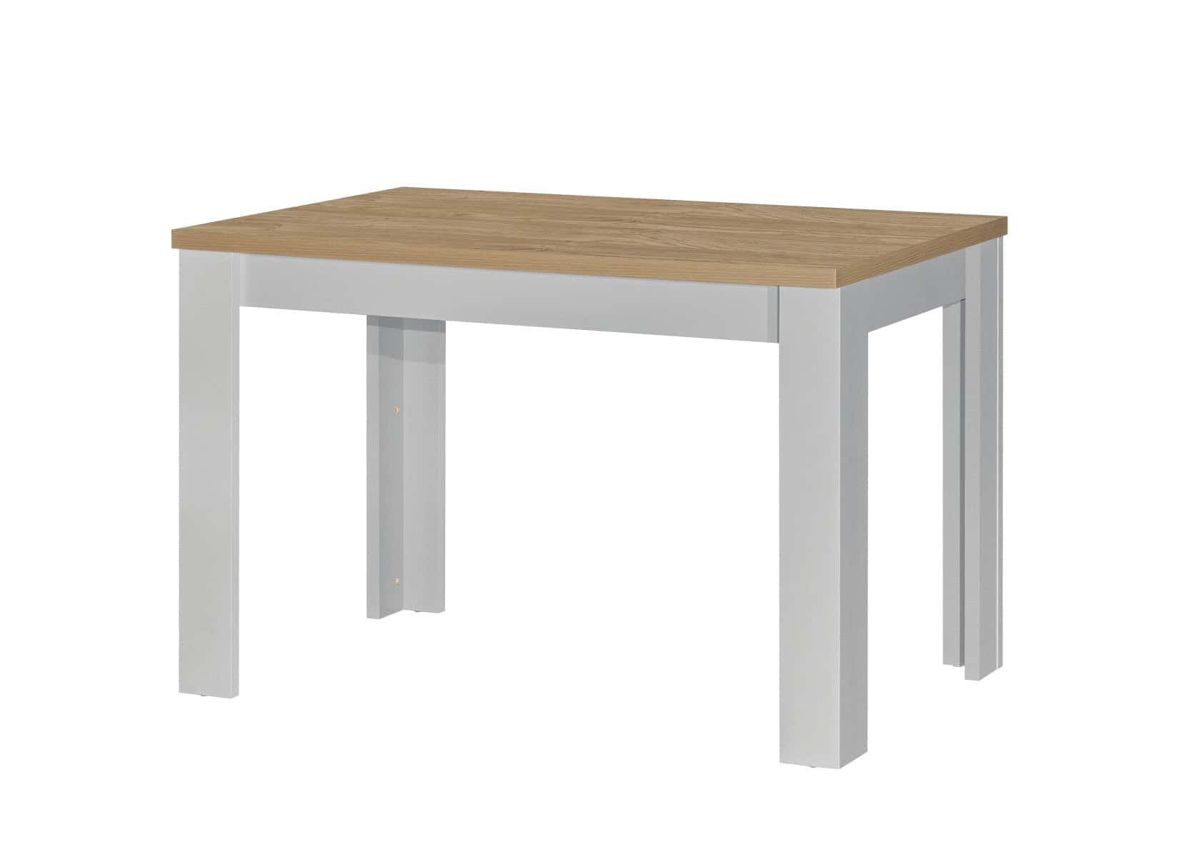 Highgate Dining Table & Bench Set - Grey & Oak - Image 9
