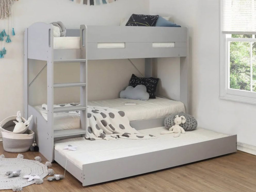 Flintshire Billie Bunk Bed - Grey - Image 2