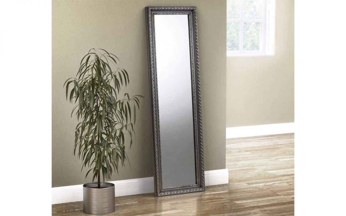 Fran Dress Mirror - Pewter - Image 2