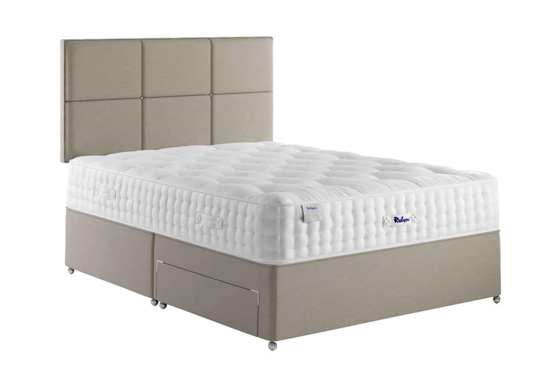 Relyon 6ft Luxury Pashmina 2 Drawer Divan Bed Set - Image 4