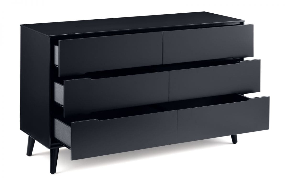Trent 6 Drawer Chest - Anthracite - Image 3
